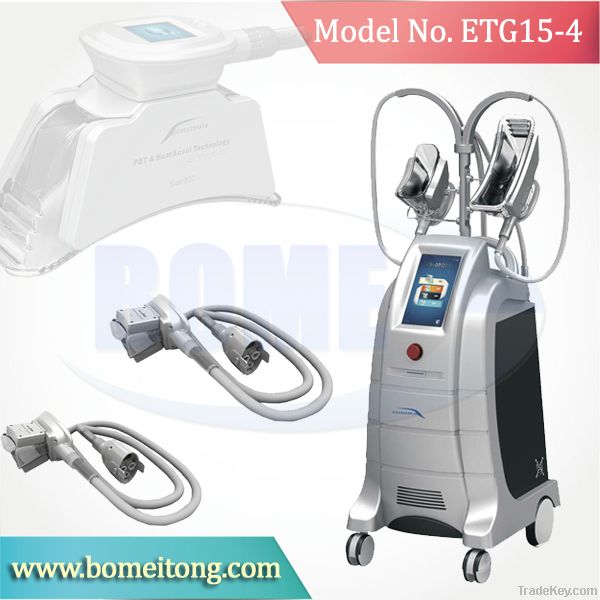 Professional 4 heads cryolipolysis / criolipolisis machine