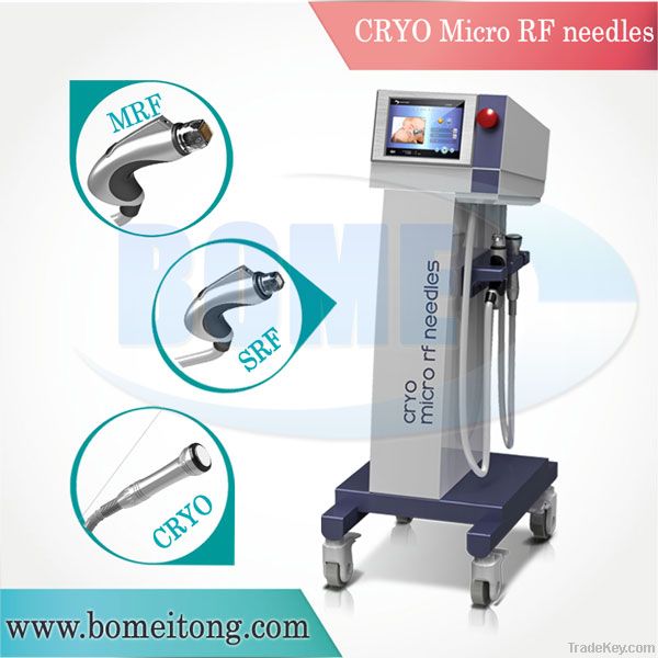 Acne scars removal machine fractional rf microneedle