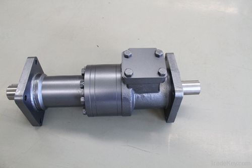 Double output-shaft orbital hydraulic motor