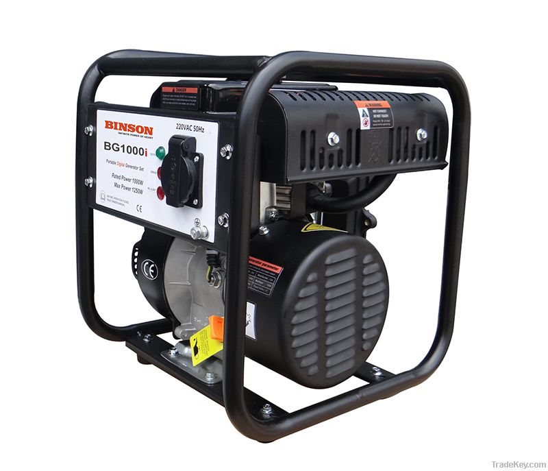 Digital Portable Generator, gasoline engine, single phase, 1.0kVA