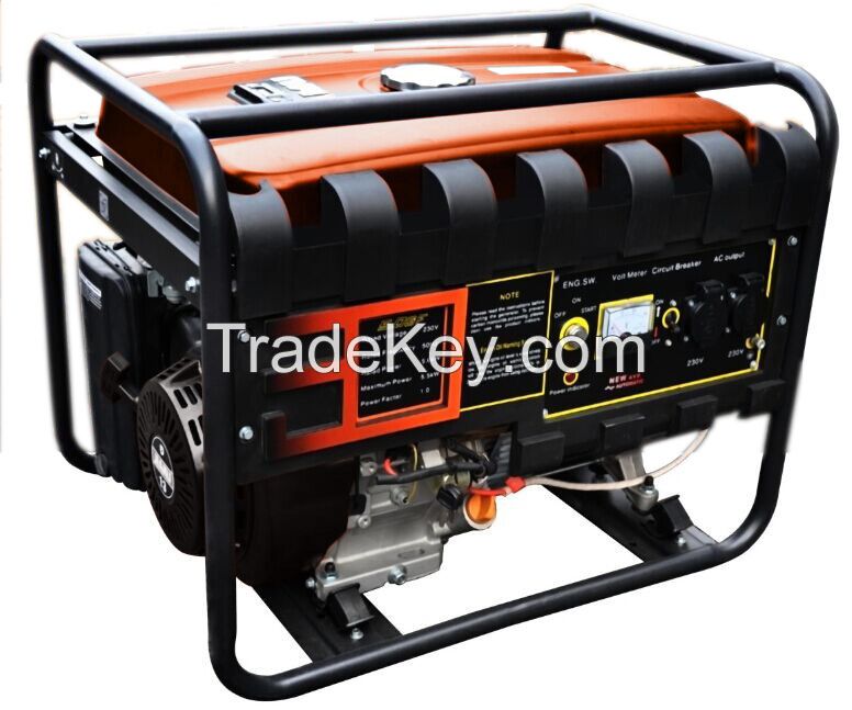 Binson Gasoline Generator, 1.0kVA, Single Phase, Recoil Starter