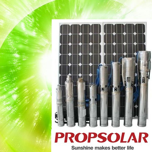 Propsolar High Efficiency AC and DC Solar Water Pump