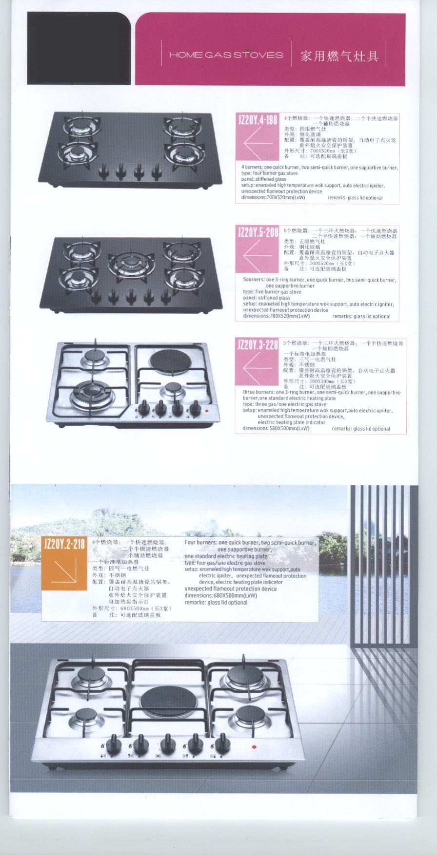 gas stove