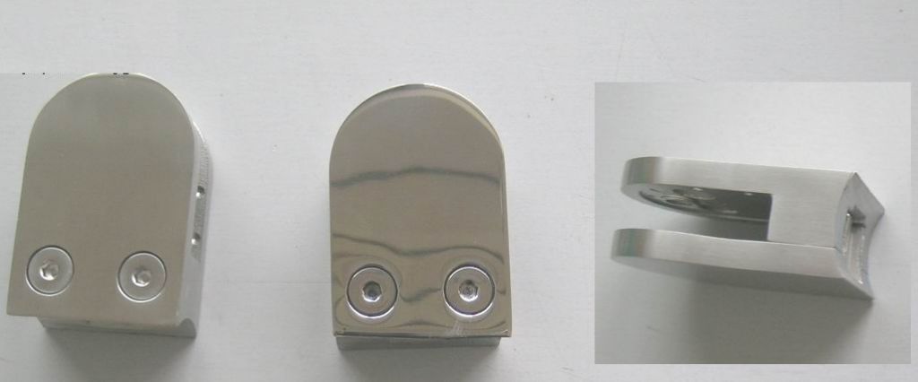 stainless steel glass clamp