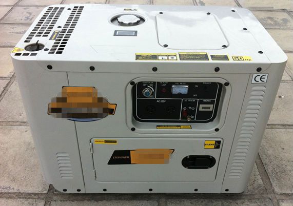 Electric Start Portable Diesel Generator 