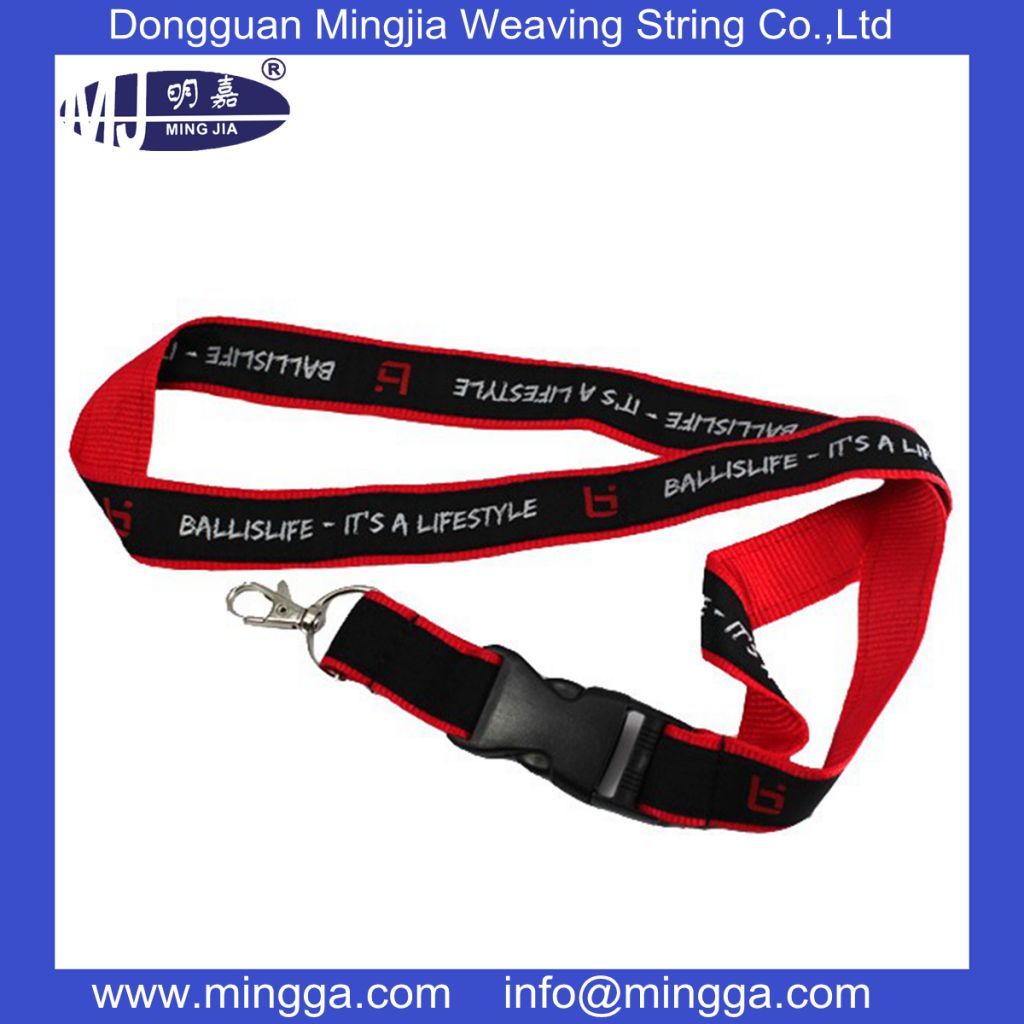 sublimation print retractable custom polyester lanyard