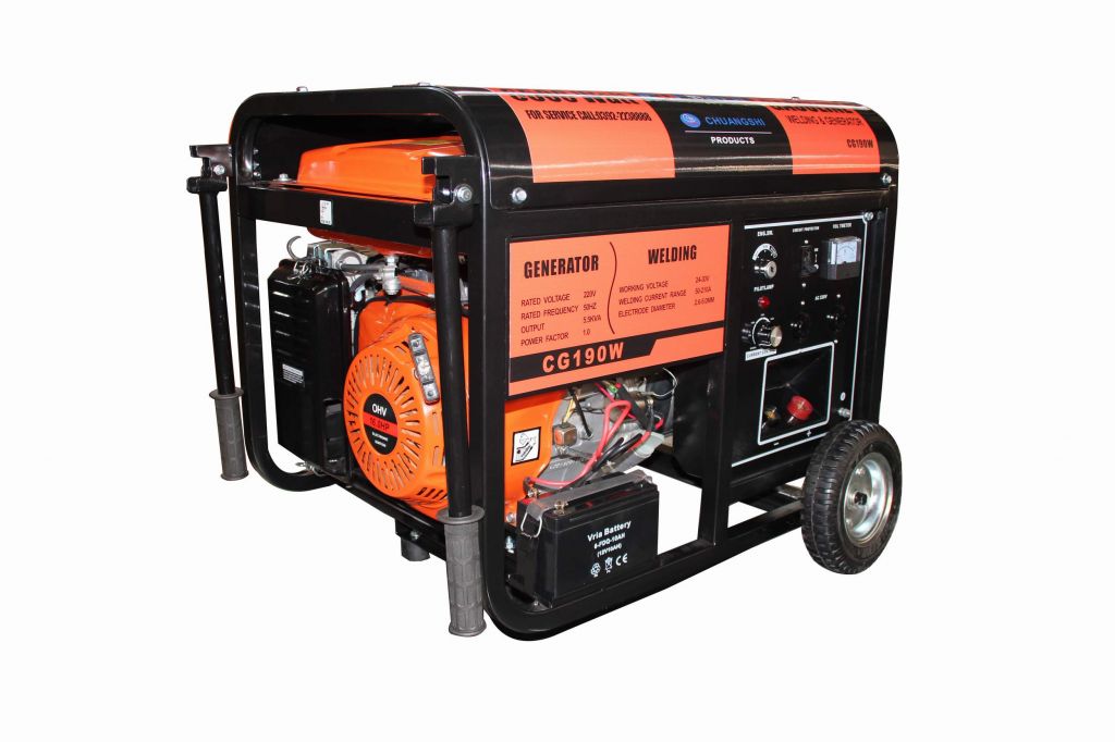 Gasoline Generator and welding CG190W CE Certify