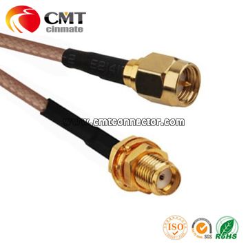 SMA Plug to SMA Jack Cable RG316