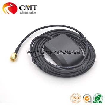 GPS External Active Antenna with SMA Plug Connector