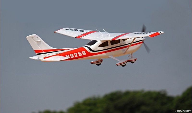 Hot sales!Cessna 182 airplane 2.4Ghz 6 channel Radios remote control