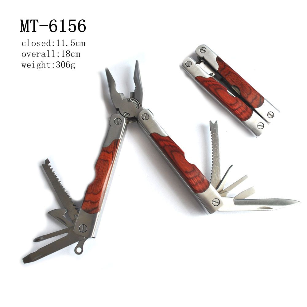 Strict test and low defect multi-function tool with plier/camping tool