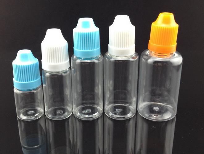 Wholesale 5ml PET Long thin tip plastic dropper bottle