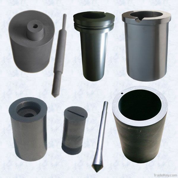 graphite crucible, molten gold crucible, high pure graphite crucible,