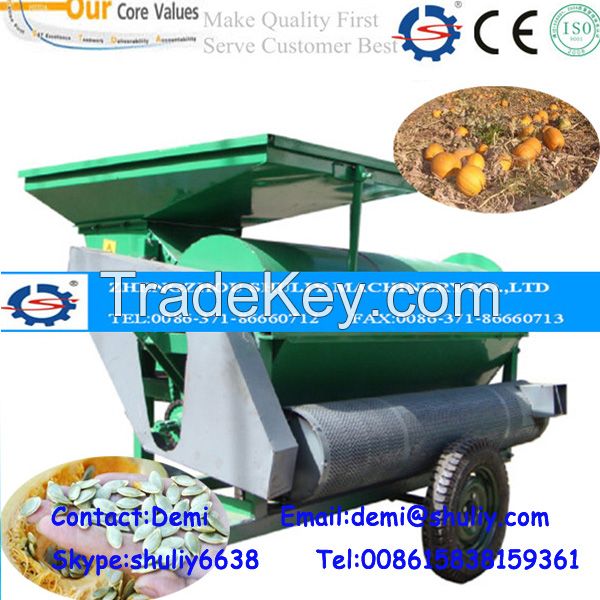 500kg/h Pumpkin seeds separator/seeds harvester /pumpkin seeds extracting machine whatsapp008615838159361