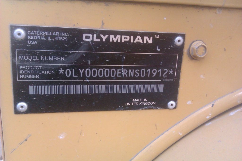 diesel generator 250 kva Cat Olympian