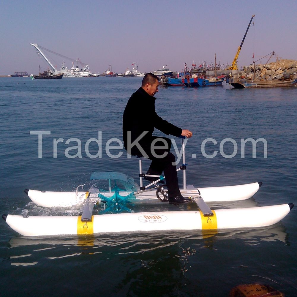 Water Bicycle Water Bike Sea Bicycle Sea Bike Pontoon Pedal Boat Hydro Bike Price