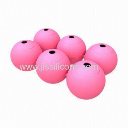 6 shere silicone ice ball makers ice ball molds