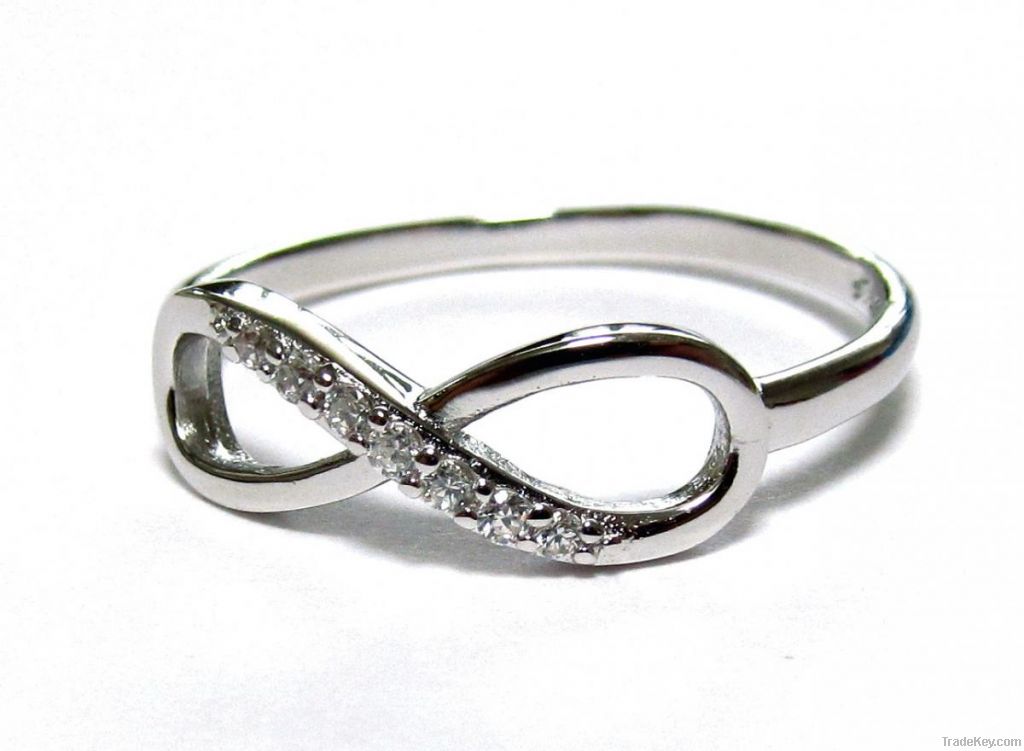 latest design 925 sterling silver diamond ring jewelry design