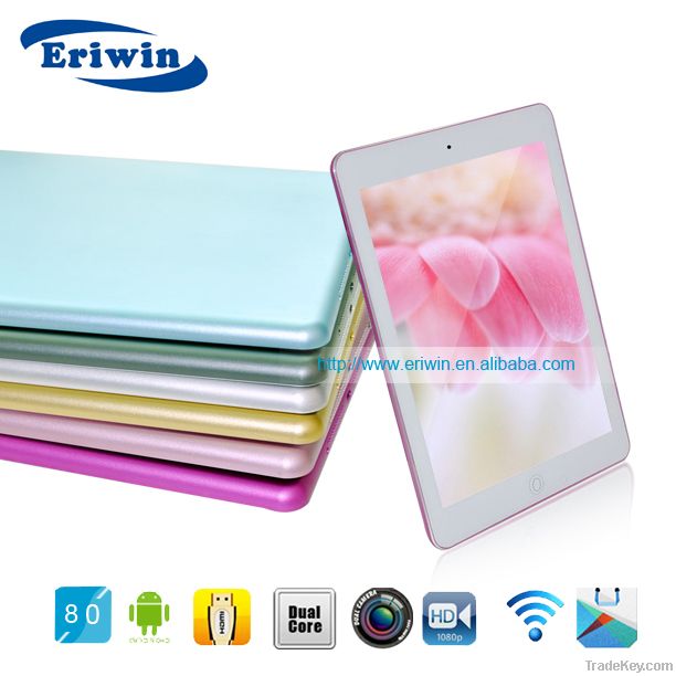 8 inch IPS screen 1024*768  RK2926 1.5GHZ Android 4.1 Tablet pc