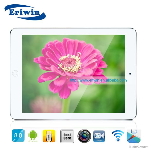 8 inch IPS screen 1024*768  RK2926 1.5GHZ Android 4.1 Tablet pc