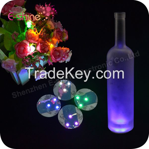 Party Supply Mini Plastic Led Sticker for bottle