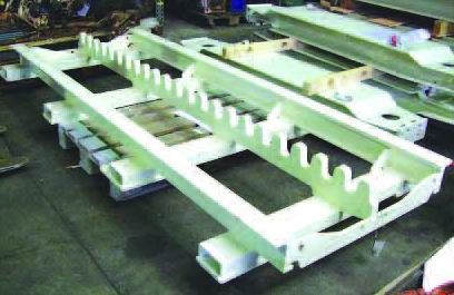 rack rail for mining conveyor