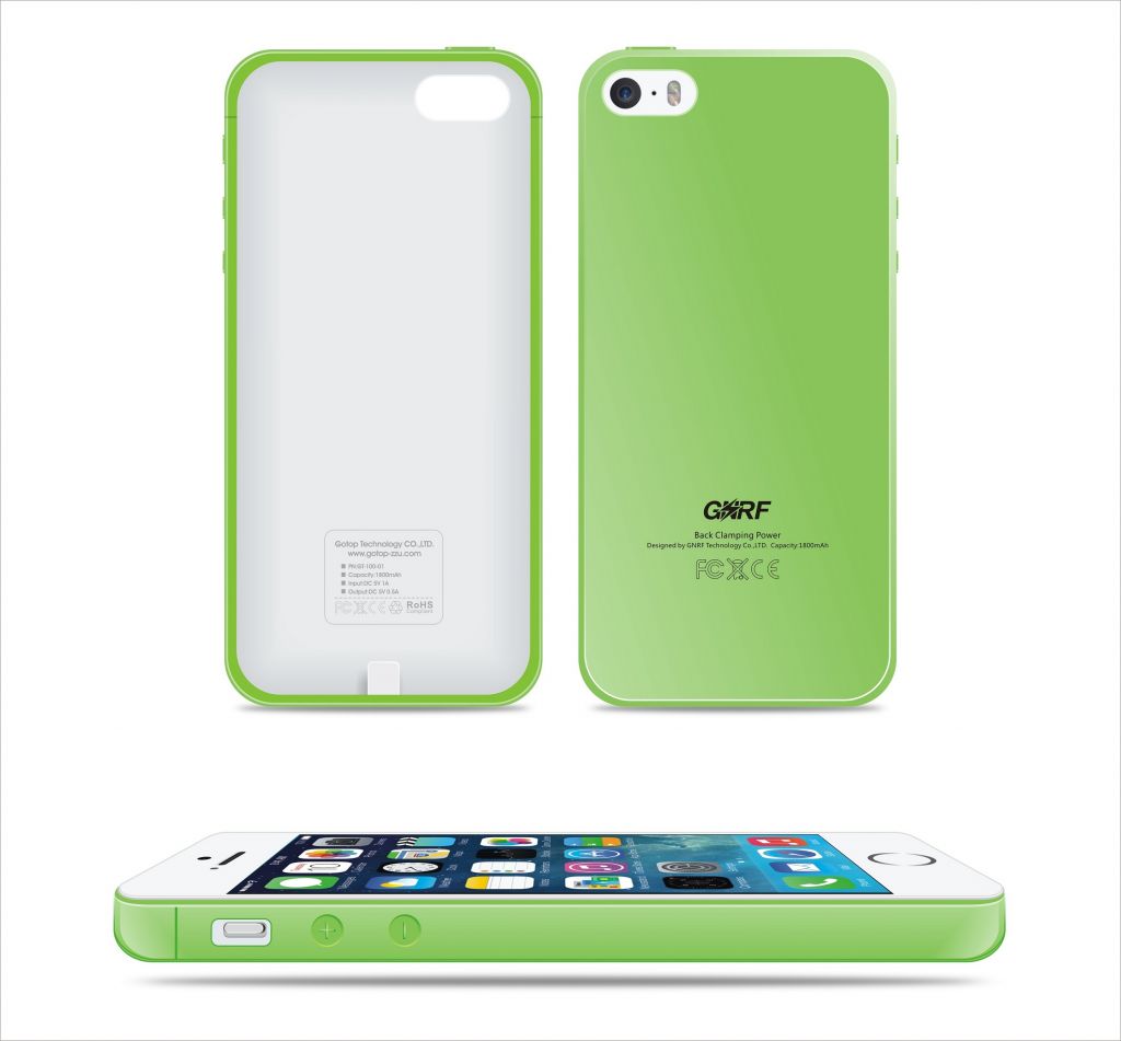 GNRF battery case for iPhone5/5s 