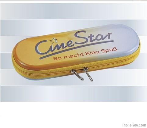 tin box with zipper tin case zipper tin