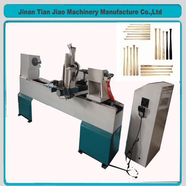 automatic mini baseball bats hobby cnc wood  copying  lathe