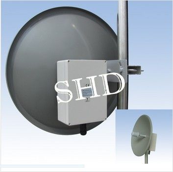 2.4-2.5Mhz Dual-pol Parabolic Wifi Antenna 21db