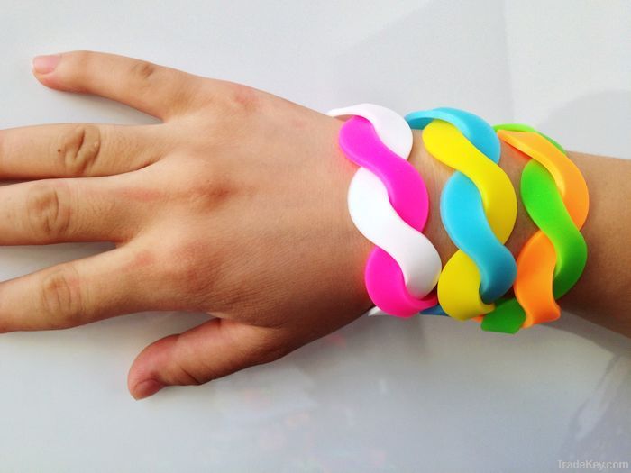 Top selling promotional silicone bracelet silicone wristband