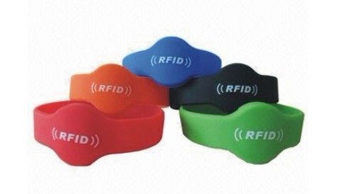 chip ntag203/topaz 512 waterproof silicon nfc rfid wristband