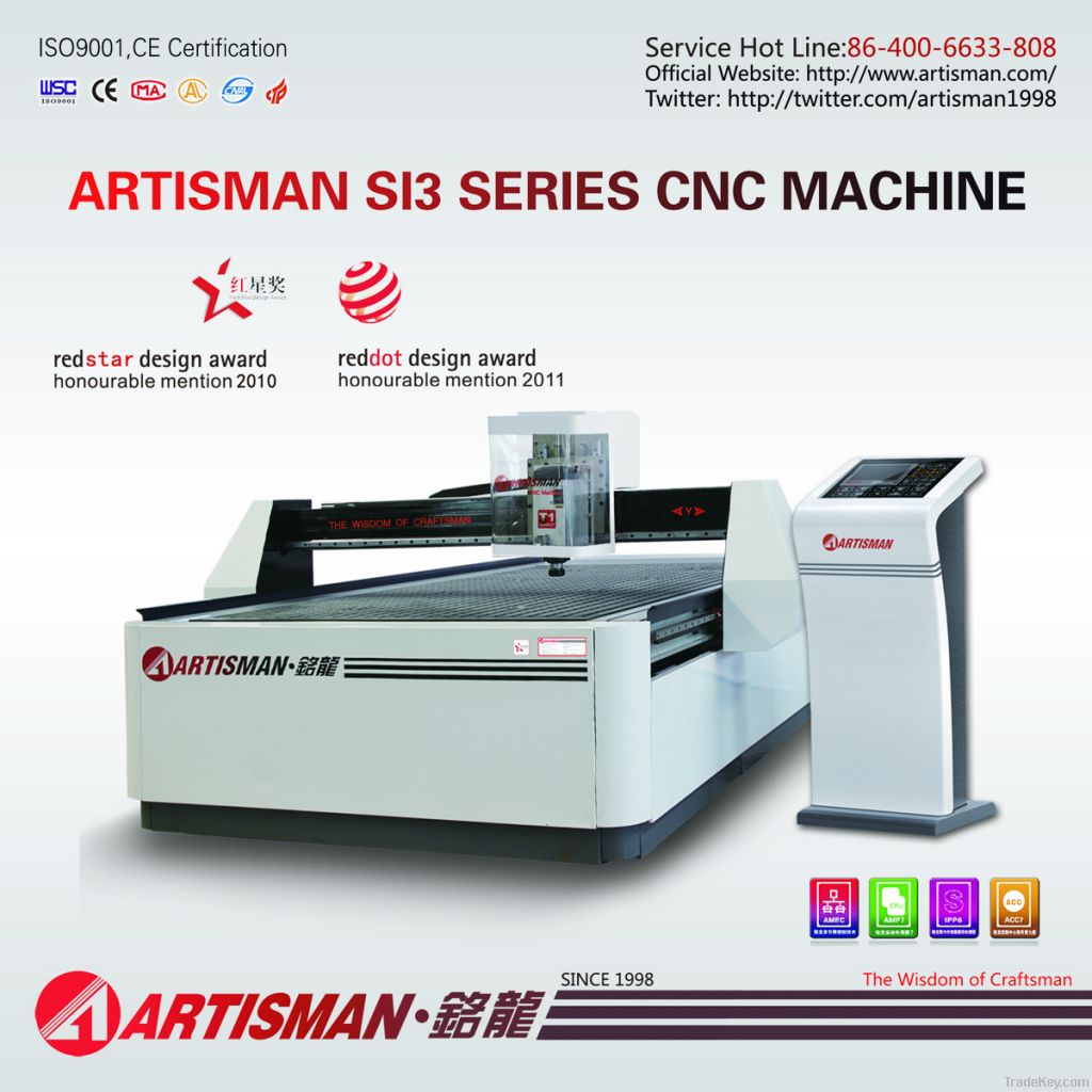 Artisman multy-head embossing machine SI3714K