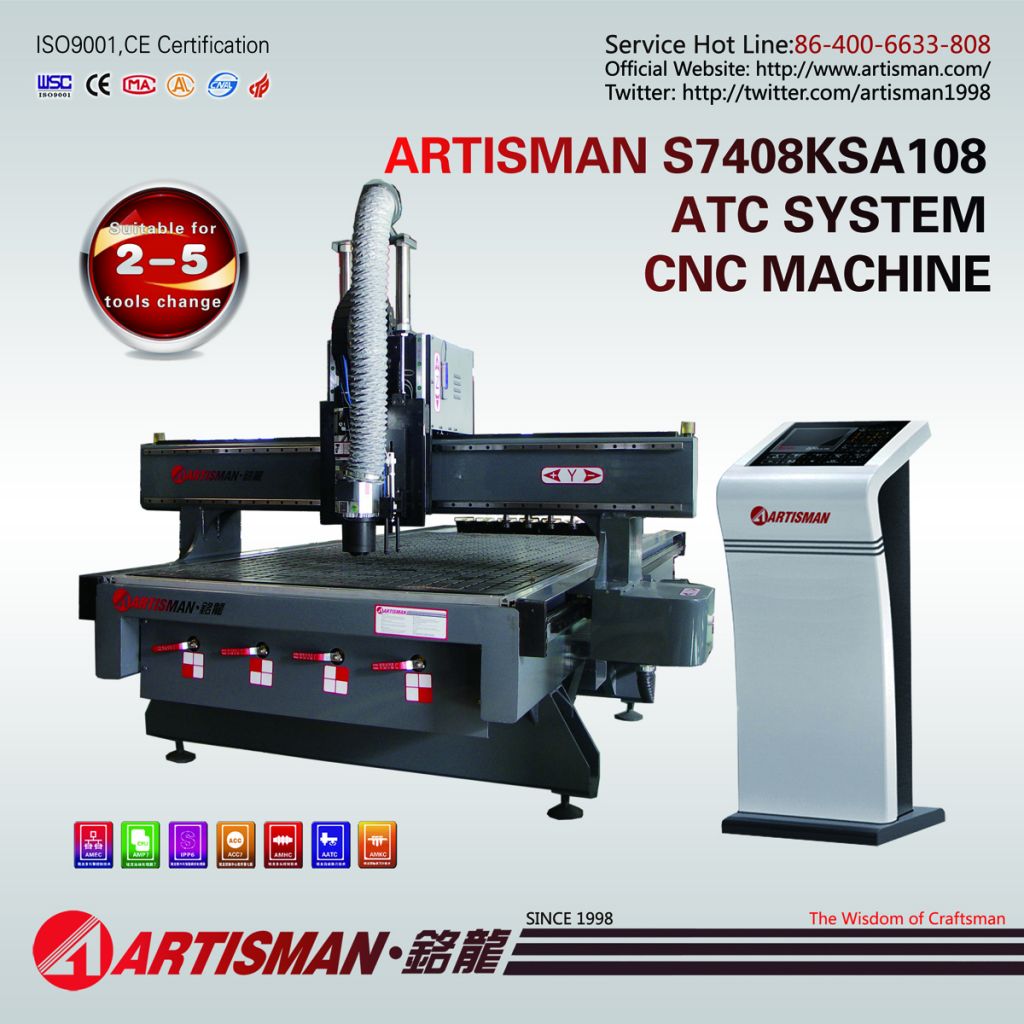 Standard all-steel machine Artisman S7408K