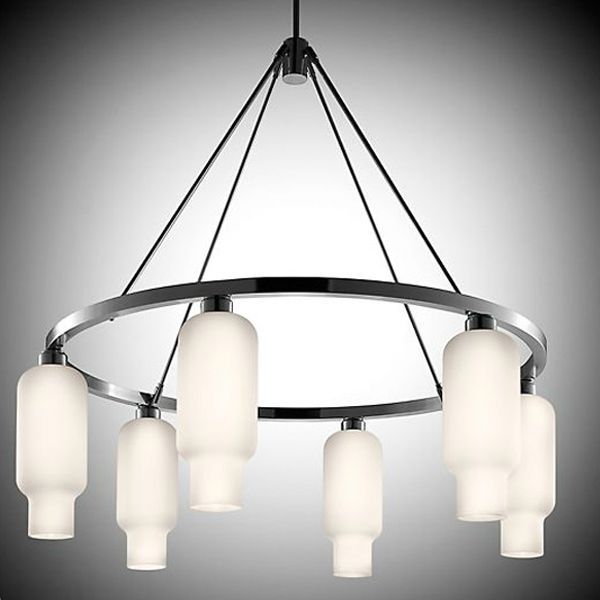 niche modern lighting sola 36 chandelier frame