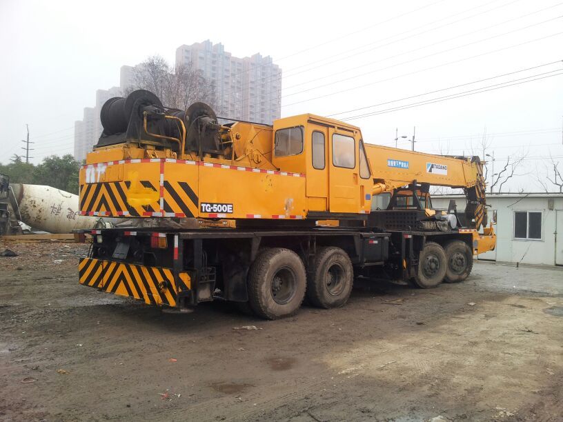 Used TADANO Truck Crane TG-500E