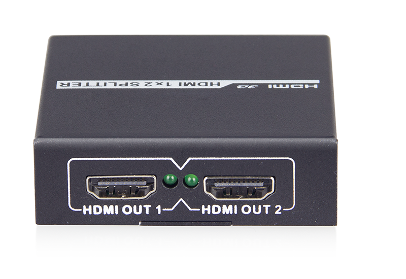 Full HDMI 1.4 1X2 Splitter with HDCP &amp;amp; 8KV ESD protection   HLHD0102B