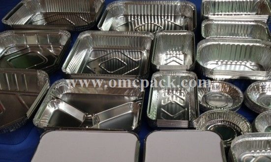 Aluminum foil tray