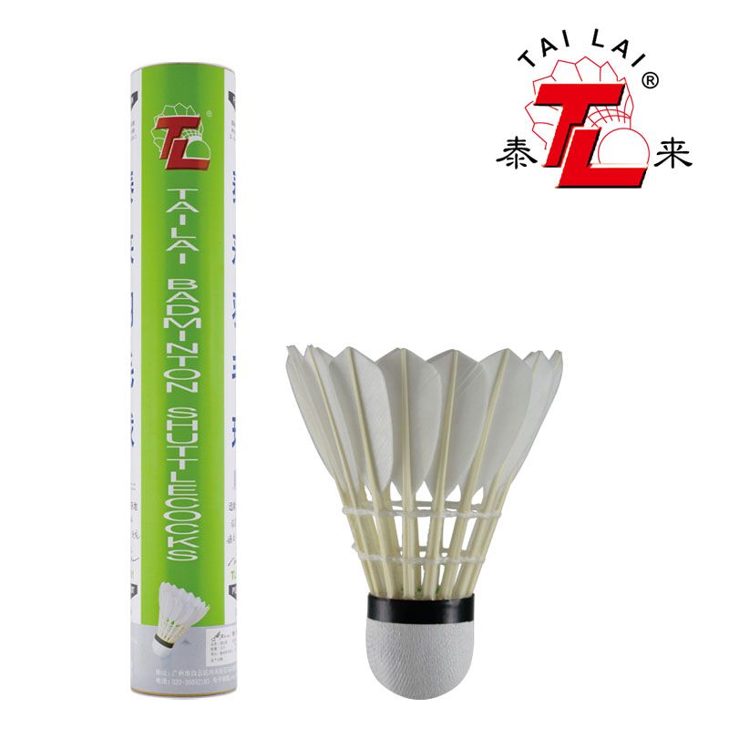 Top class goose feather badminton shuttlecocks for professional competition