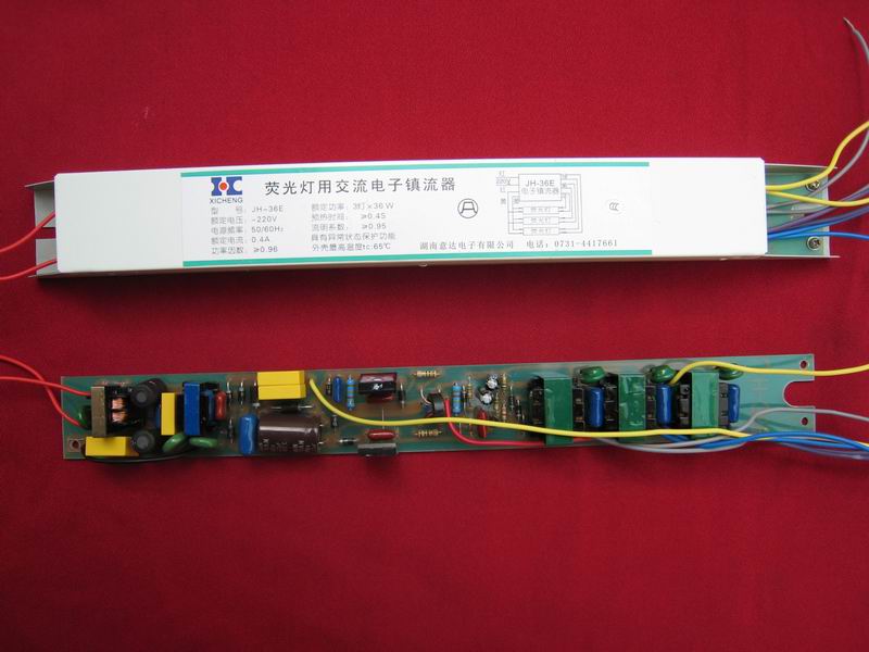 electronic ballast for fluorescent lamp