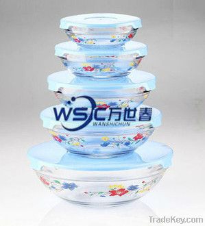 glass bowl set