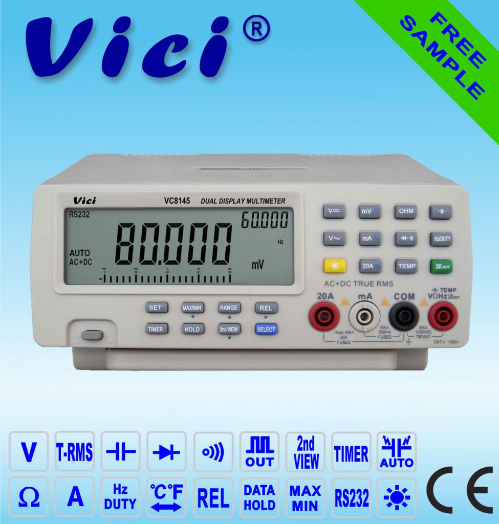 VC8145 Bench Type Multimeter