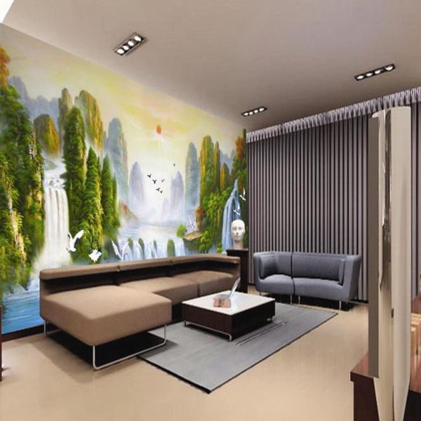 decorative and cheap and high quality interior wall panel and TV background wall panel