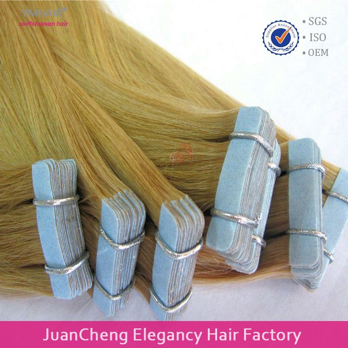 Fashion hair extension, double tape hair. 40pcs per set, 100g per