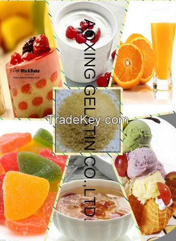 Edible gelatin powder supplier in CHINA