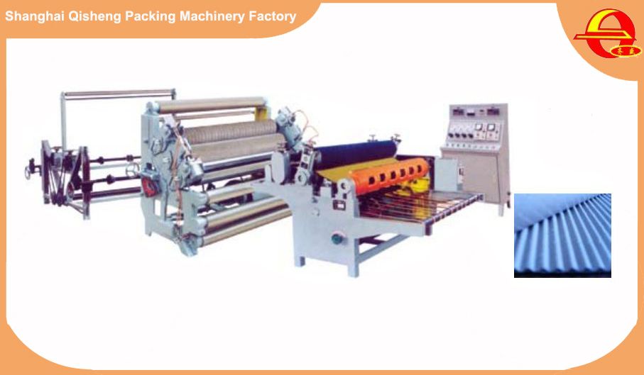 Single face corrugated cardboard production line