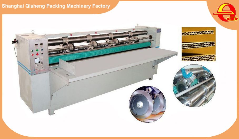 Automatic Cardboard Line Pressing and Slitting Machine