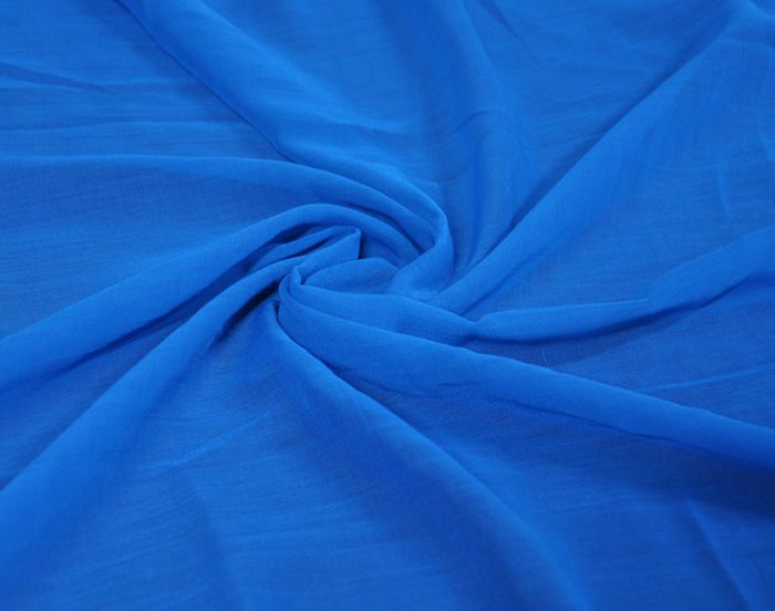 Polyester voile grey fabric