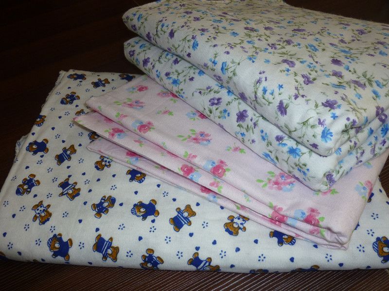  100%Cotton flannel fabric wholesale 
