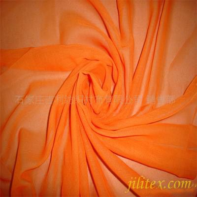 Polyester Colorful Voile Textile Fabric